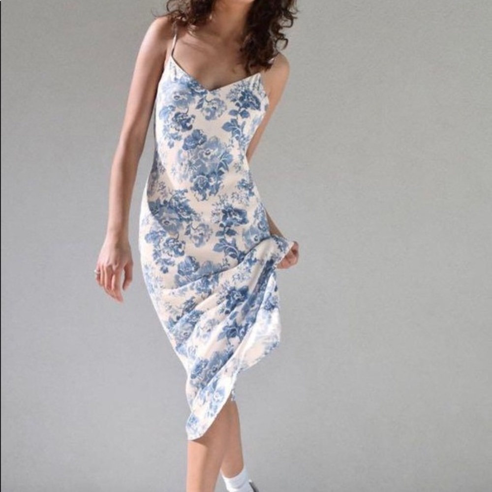 Reformation Chianti Dress, Color Olympia